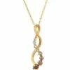 Best reviews of ✔️ Le Vian Chocolate Ombré Diamond Twist 18 Pendant Necklace (3/8 Ct. T.w.) In 14k Gold Yellow Gold ✨ -Le Vian Shop unnamed file 1613