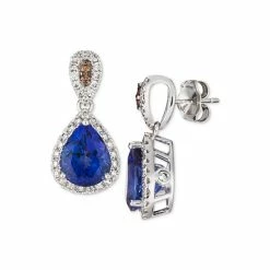 Flash Sale 💯 Le Vian Blueberry Tanzanite (2 Ct. T.w.) & Diamond (5/8 Ct. T.w.) Drop Earrings In 14k White Gold 😍 -Le Vian Shop unnamed file 1622