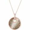 New 🧨 Le Vian Ombré Diamond Pavé Circle Disc 18 Pendant Necklace (1-3/4 Ct. T.w.) In 14k Rose Gold 🤩 2 New 🧨 Le Vian Ombré Diamond Pavé Circle Disc 18 Pendant Necklace (1-3/4 Ct. T.w.) In 14k Rose Gold 🤩 -Le Vian Shop unnamed file 1653