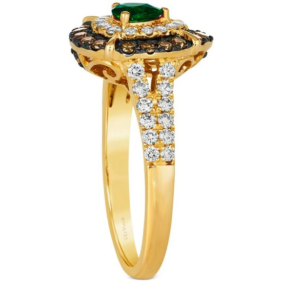 Deals ๐ Le Vian Costa Smeralda Emeralds (1/5 Ct. T.w.) & Diamond (3/4 Ct. T.w.) Teardrop Halo Ring In 14k Gold ๐ฏ 6 Deals ๐ Le Vian Costa Smeralda Emeralds (1/5 Ct. T.w.) & Diamond (3/4 Ct. T.w.) Teardrop Halo Ring In 14k Gold ๐ฏ - Image 4