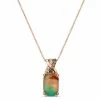 Hot Sale 🎉 Le Vian Crème Brûlée® Aquaprase 🍬 Candy & Diamond (1/8 Ct. T.w.) 18 Pendant Necklace In 14k Rose Gold 🥰 -Le Vian Shop unnamed file 1712