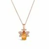 Hot Sale 🥰 Le Vian Chocolatier® Cinnamon Citrine (5/8 Ct. T.w.) & Diamond (1/10 Ct. T.w.) Bee Pendant Necklace In 14k Gold, 18 + 2 Extender Rose Gold 😉 -Le Vian Shop unnamed file 1738