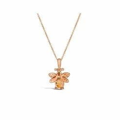 Hot Sale 🥰 Le Vian Chocolatier® Cinnamon Citrine (5/8 Ct. T.w.) & Diamond (1/10 Ct. T.w.) Bee Pendant Necklace In 14k Gold, 18 + 2 Extender Rose Gold 😉 -Le Vian Shop unnamed file 1740