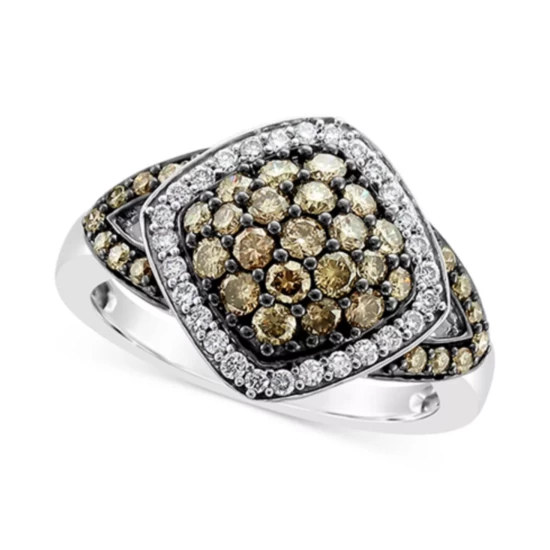 Best reviews of 💯 Le Vian Chocolate Diamond® (3/4 Ct. T.w.) & Vanilla Diamond® (1/5 Ct. T.w.) Ring In 14k White Gold 😉 4 Best reviews of 💯 Le Vian Chocolate Diamond® (3/4 Ct. T.w.) & Vanilla Diamond® (1/5 Ct. T.w.) Ring In 14k White Gold 😉 - Image 2