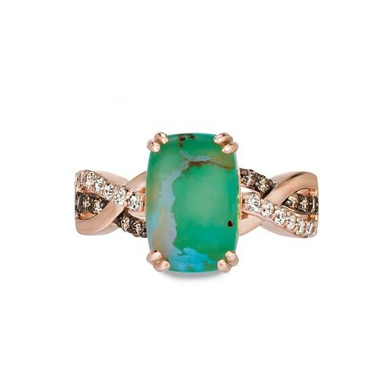 Cheapest 🧨 Le Vian Crème Brûlée® Aquaprase 🍬 Candy & Diamond (1/3 Ct. T.w.) Statement Ring In 14k Rose Gold 😀 4 Cheapest 🧨 Le Vian Crème Brûlée® Aquaprase 🍬 Candy & Diamond (1/3 Ct. T.w.) Statement Ring In 14k Rose Gold 😀 - Image 2