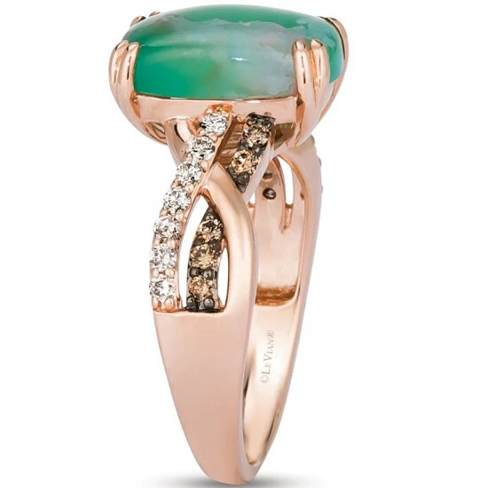 Cheapest 🧨 Le Vian Crème Brûlée® Aquaprase 🍬 Candy & Diamond (1/3 Ct. T.w.) Statement Ring In 14k Rose Gold 😀 6 Cheapest 🧨 Le Vian Crème Brûlée® Aquaprase 🍬 Candy & Diamond (1/3 Ct. T.w.) Statement Ring In 14k Rose Gold 😀 - Image 4