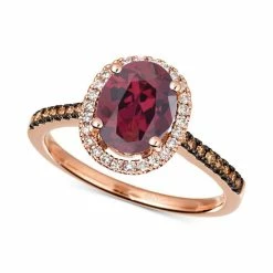 Wholesale 🎉 Le Vian Raspberry Rhodolite (2-1/5 Ct. T.w.) & Diamond (1/4 Ct. T.w.) Ring In 14k Gold (Also In Peach Morganite & Sea Blue Aquamarine) Morganite/white Gold 👏