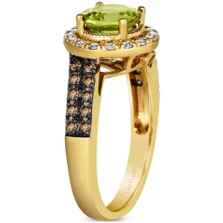 Best Sale 💯 Le Vian Green Apple Peridot (1-1/5 Ct. T.w.) & Diamond (1/2 Ct. T.w.) Ring In 14k Gold 14k Honey Gold Ring 🔔 -Le Vian Shop unnamed file 183