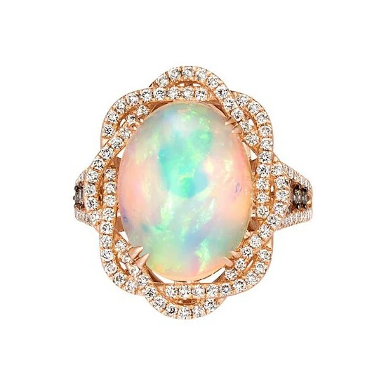 Cheapest ๐ Le Vian Neopolitan Opal (4-1/2 Ct. T.w.) & Diamond (1 Ct. T.w.) Statement Ring In 14k Rose Gold ๐ 5 Cheapest ๐ Le Vian Neopolitan Opal (4-1/2 Ct. T.w.) & Diamond (1 Ct. T.w.) Statement Ring In 14k Rose Gold ๐ - Image 3