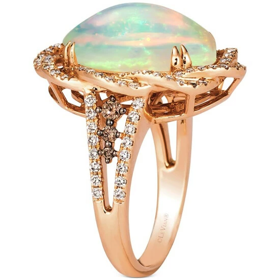 Cheapest ๐ Le Vian Neopolitan Opal (4-1/2 Ct. T.w.) & Diamond (1 Ct. T.w.) Statement Ring In 14k Rose Gold ๐ 6 Cheapest ๐ Le Vian Neopolitan Opal (4-1/2 Ct. T.w.) & Diamond (1 Ct. T.w.) Statement Ring In 14k Rose Gold ๐ - Image 4