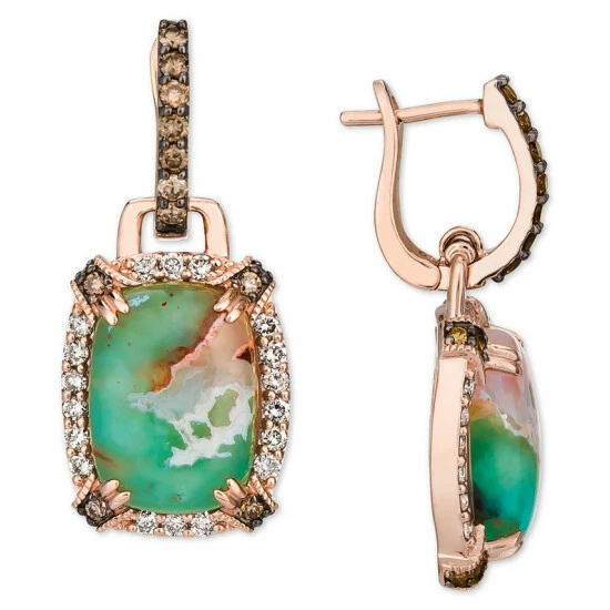 Best reviews of ✔️ Le Vian Crème Brûlée® Aquaprase 🍬 Candy & Diamond (1-1/20 Ct. T.w.) Drop Earrings In 14k Rose Gold 🎉 4 Best reviews of ✔️ Le Vian Crème Brûlée® Aquaprase 🍬 Candy & Diamond (1-1/20 Ct. T.w.) Drop Earrings In 14k Rose Gold 🎉 - Image 2