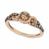 Cheap 👍 Le Vian Diamond Three-Stone Ring In 14k Rose Gold (1/2 Ct. T.w.) 🌟 -Le Vian Shop unnamed file 1865