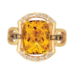 Best Pirce 🛒 Le Vian Cinnamon Citrine (4-5/8 Ct. T.w.) & Diamond (1/4 Ct. T.w.) Statement Ring In 14k Gold ⭐ -Le Vian Shop unnamed file 187