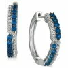 Cheapest 😍 Le Vian Blueberry Sapphire (3/4 Ct. T.w.) & Vanilla Diamond (1/5 Ct. T.w.) Hoop Earrings In 14k White Gold 🧨 -Le Vian Shop unnamed file 1901