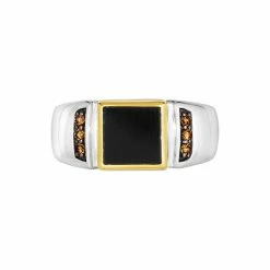 Best Sale 🔥 Le Vian Men's Onyx & Chocolate Diamond (1/6 Ct. T.w.) Ring In Sterling Silver & 14k Gold 😀 8 Best Sale 🔥 Le Vian Men's Onyx & Chocolate Diamond (1/6 Ct. T.w.) Ring In Sterling Silver & 14k Gold 😀 -Le Vian Shop unnamed file 1915