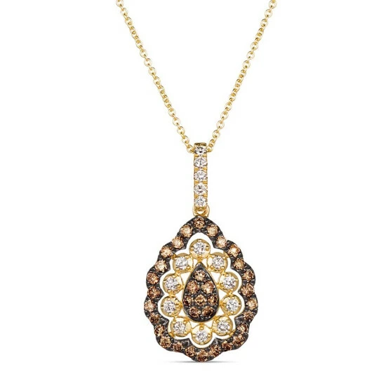 Cheap 🌟 Le Vian Creme Brulee® Chocolate Diamond (1/4 Ct. T.w.) & Nude Diamond (1/2 Ct. T.w.) 18 Pendant Necklace In 14k Gold Yellow Gold 👍 3 Cheap 🌟 Le Vian Creme Brulee® Chocolate Diamond (1/4 Ct. T.w.) & Nude Diamond (1/2 Ct. T.w.) 18 Pendant Necklace In 14k Gold Yellow Gold 👍