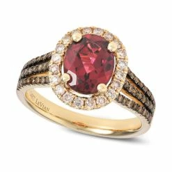 Best Pirce 🔥 Le Vian Raspberry Rhodolite® (2 Ct. T.w.) And Diamond (5/8 Ct. T.w.) Ring In 14k Rose Gold Garnet 🥰