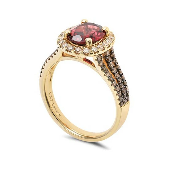 Best Pirce 🔥 Le Vian Raspberry Rhodolite® (2 Ct. T.w.) And Diamond (5/8 Ct. T.w.) Ring In 14k Rose Gold Garnet 🥰 5 Best Pirce 🔥 Le Vian Raspberry Rhodolite® (2 Ct. T.w.) And Diamond (5/8 Ct. T.w.) Ring In 14k Rose Gold Garnet 🥰 - Image 3