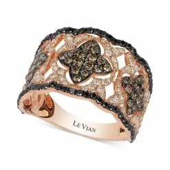 Best Sale 😍 Le Vian Diamond Vintage-Inspired Ring In 14k Rose Gold (1-1/3 Ct. T.w.) 🔔