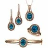 Cheapest 🎁 Le Vian Deep Sea Blue Topaz & Diamond Bangle Bracelet, Ring, Necklace & Earrings Collection In 14k Rose Gold 😀 -Le Vian Shop unnamed file 1971