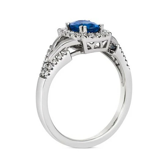 Cheap ❤️ Le Vian Couture® Blueberry Sapphire (3/4 Ct. T.w.) & Vanilla Diamond (1/4 Ct. T.w.) In Platinum 95% Platinum Ring 0.29 Dia 0.70 Sa 🤩 5 Cheap ❤️ Le Vian Couture® Blueberry Sapphire (3/4 Ct. T.w.) & Vanilla Diamond (1/4 Ct. T.w.) In Platinum 95% Platinum Ring 0.29 Dia 0.70 Sa 🤩 - Image 3