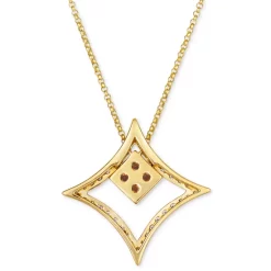 Outlet ❤️ Le Vian Nude Diamond (1/3 Ct. T.w.) & Chocolate Diamond (1/5 Ct. T.w.) Geometric Pendant Necklace In 14k Gold, 18 + 2 Extender 14k Honey Gold Necklace 🎁 -Le Vian Shop unnamed file 202