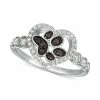 Best Sale 👏 Le Vian Nude™ & Blackberry® Diamond Paw Print Heart Ring (3/8 Ct. T.w.) In 14k White Gold ❤️ -Le Vian Shop unnamed file 2020