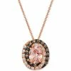 Best Sale ⌛ Le Vian Peach Morganite (7/8 Ct. T.w.) & Diamond (1/3 Ct. T.w.) Adjustable 20 Pendant Necklace In 14k Rose Gold 🤩 -Le Vian Shop unnamed file 2026