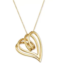 Buy 👍 Le Vian Chocolate Diamond (3/4 Ct. T.w.) & Nude Diamond (3/4 Ct. T.w.) Double Heart Pendant Necklace In 14k Gold, 18 + 2 Extender Yellow Gold 👍 -Le Vian Shop unnamed file 209