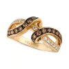 Best deal 🔥 Le Vian Nude Diamond (1/2 Ct. T.w.) & Chocolate Diamond (3/8 Ct. T.w.) Swirled Statement Ring In 14k Rose Gold 🛒 -Le Vian Shop unnamed file 216