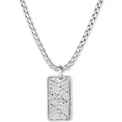 Best reviews of 💯 Le Vian Men's Chocolate Diamond (1/4 Ct. T.w.) & Nude Diamond (1/6 Ct. T.w.) 🐕 Dog Tag 22 Pendant Necklace In Sterling Silver & 14k Rose Gold-Plate ✔️ -Le Vian Shop unnamed file 221