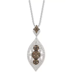 Buy 👏 Le Vian Nude Diamond & Chocolate Diamond Marquise Necklace (2-1/2 Ct. T.w.) In 14k White & Rose Gold White Gold 😍 5 Buy 👏 Le Vian Nude Diamond & Chocolate Diamond Marquise Necklace (2-1/2 Ct. T.w.) In 14k White & Rose Gold White Gold 😍 -Le Vian Shop unnamed file 245