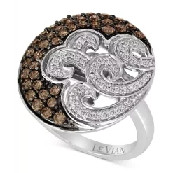 Flash Sale 👏 Le Vian Chocolatier® Diamond Swirl Ring (1 Ct. T.w.) In 14k White Gold 😉 -Le Vian Shop unnamed file 252