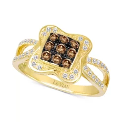 Best reviews of 🎉 Le Vian Vanilla Diamond Multirow Crossover Statement Ring (7/8 Ct. T.w.) In Platinum 🥰