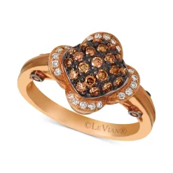Outlet 🔔 Le Vian Chocolatier® Diamond Cluster Ring (1/2 Ct. T.w.) In 14k Rose Gold ⌛ -Le Vian Shop unnamed file 265