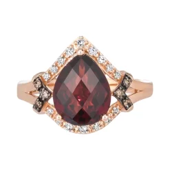 Best deal 🔔 Le Vian Nude Diamond & Chocolate Diamond Flower 18 Pendant Necklace (1/2 Ct. T.w.) In 14k Gold Yellow Gold 🤩