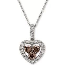 Best Pirce 💯 Le Vian Chocolate Layer Cake™ Blackberry Diamonds®, Chocolate Diamonds® & Nude Diamonds® Statement Ring (7/8 Ct. T.w.) In 14k Rose Gold 😍