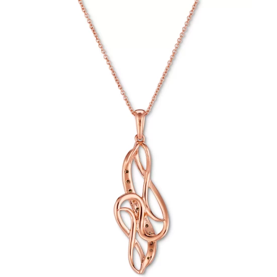 Promo 😉 GODIVA X Le Vian® Strawberry And Chocolate Heart Pendant Necklace Featuring Passion Ruby (3/4 Ct. T.w.) & Chocolate Diamond (1/10 Ct. T.w.) In 14k Gold 14k Honey Gold Pendant ✔️ 5 Promo 😉 GODIVA X Le Vian® Strawberry And Chocolate Heart Pendant Necklace Featuring Passion Ruby (3/4 Ct. T.w.) & Chocolate Diamond (1/10 Ct. T.w.) In 14k Gold 14k Honey Gold Pendant ✔️ - Image 3