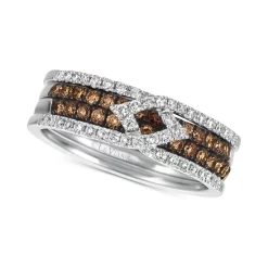 Wholesale 😉 Le Vian Diamond Ring (3/4 Ct. T.w.) In 14k Rose Gold & 14k White Gold 🥰 -Le Vian Shop unnamed file 319