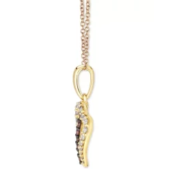 Best Pirce 😍 Le Vian Peach Morganite (3/4 Ct. T.w.) & Diamond (1/3 Ct. T.w.) Heart Cross 18 Pendant Necklace In 14k Rose Gold Strawberry Gold 💯 -Le Vian Shop unnamed file 326