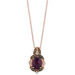 Wholesale ✔️ Le Vian Peach Morganite (1/2 Ct. T.w.) & Diamond (5/8 Ct. T.w.) Halo Ring In 14k White Gold 🔔