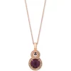 Wholesale 🌟 Le Vian Nude Diamond™ Cluster 18 Pendant Necklace (1 Ct. T.w.) In 14k Rose Gold 🥰 -Le Vian Shop unnamed file 358