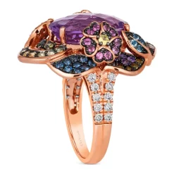 Promo 🤩 Le Vian Crazy Collection® Multi-Gemstone (7-7/8 Ct. T.w.) & Nude Diamond (3/8 Ct. T.w.) Statement Ring In 14k Rose Gold Amethyst 😀 -Le Vian Shop unnamed file 375