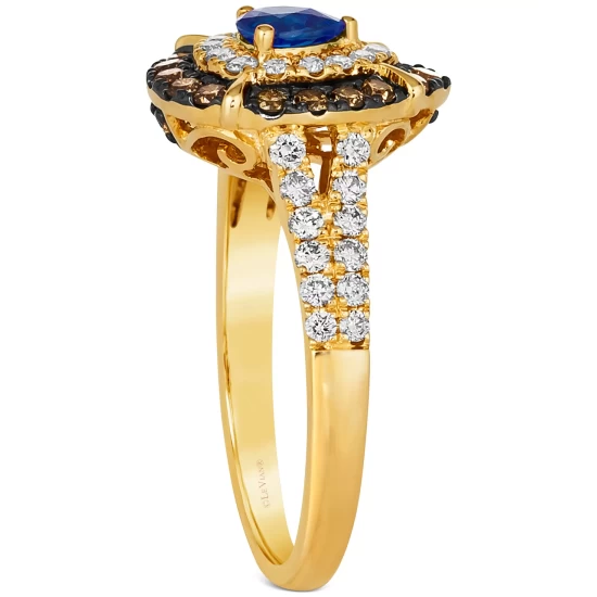 Best reviews of 🛒 Le Vian Blue Sapphire (1/3 Ct. T.w.) & Diamond (3/4 Ct. T.w.) Teardrop Halo Ring In 14k Gold No Color 🎁 7 Best reviews of 🛒 Le Vian Blue Sapphire (1/3 Ct. T.w.) & Diamond (3/4 Ct. T.w.) Teardrop Halo Ring In 14k Gold No Color 🎁 - Image 5