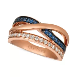 Cheap 🤩 Le Vian Sapphire (1/4 Ct. T.w.) & Diamond (1/4 Ct. T.w.) Ring In 14k Rose Gold (Also Available In Emerald) 🤩 -Le Vian Shop unnamed file 385