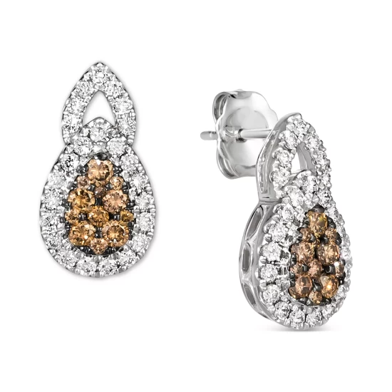 Buy ๐ฏ Le Vian Chocolate Diamond (3/8 Ct. T.w.) & Nude Diamond (3/8 Ct. T.w.) Teardrop Cluster Stud Earrings In 14k White Gold ๐ 6 Buy ๐ฏ Le Vian Chocolate Diamond (3/8 Ct. T.w.) & Nude Diamond (3/8 Ct. T.w.) Teardrop Cluster Stud Earrings In 14k White Gold ๐ - Image 4