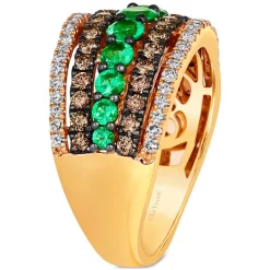 Deals ⭐ Le Vian Costa Smeralda Emeralds (3/4 Ct. T.w.) & Diamond (7/8 Ct. T.w.) Multirow Ring In 14k Gold 14k Honey Gold Ring 🎁 11 Deals ⭐ Le Vian Costa Smeralda Emeralds (3/4 Ct. T.w.) & Diamond (7/8 Ct. T.w.) Multirow Ring In 14k Gold 14k Honey Gold Ring 🎁 -Le Vian Shop unnamed file 392