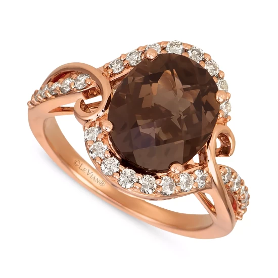 Cheap ๐ Le Vian Chocolate Quartz (3-1/2 Ct. T.w.) & Diamond (1/2 Ct. T.w.) Statement Ring In 14k Rose Gold ๐ 4 Cheap ๐ Le Vian Chocolate Quartz (3-1/2 Ct. T.w.) & Diamond (1/2 Ct. T.w.) Statement Ring In 14k Rose Gold ๐ - Image 2