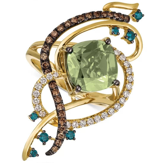 Best reviews of 🔥 Le Vian Exotics® Crazy Collection® Mint Julep Quartz™ (3-1/4 Ct. T.w.) & Diamond (3/4 Ct. T.w.) Statement Ring In 14k Gold Yellow Gold ⌛ 4 Best reviews of 🔥 Le Vian Exotics® Crazy Collection® Mint Julep Quartz™ (3-1/4 Ct. T.w.) & Diamond (3/4 Ct. T.w.) Statement Ring In 14k Gold Yellow Gold ⌛ - Image 2