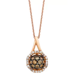 Wholesale 🧨 Le Vian Raspberry Rhodolite (1-3/4 Ct. T.w.) & Diamond (7/8 Ct. T.w.) Swirl Ring In 14k Rose Gold 🤩